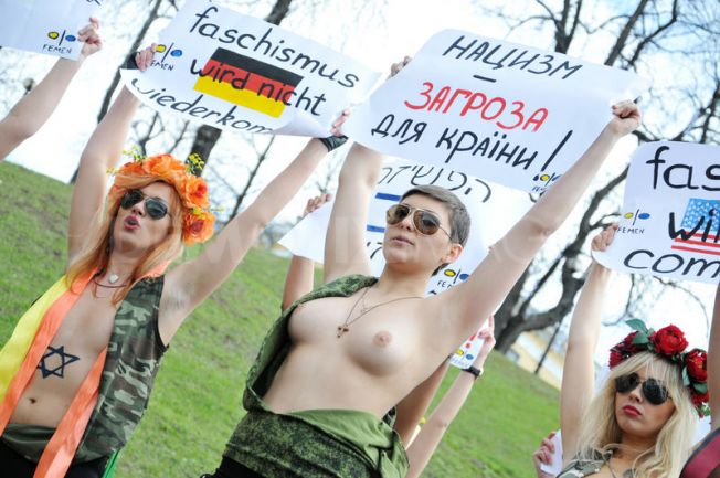 DÜNYA'NIN EN ÇIPLAK PROTESTO GRUBU FEMEN
