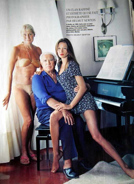 CARLA BRUNİ ÇIPLAK RESİMLERİ İLE BAŞI DERTTE
