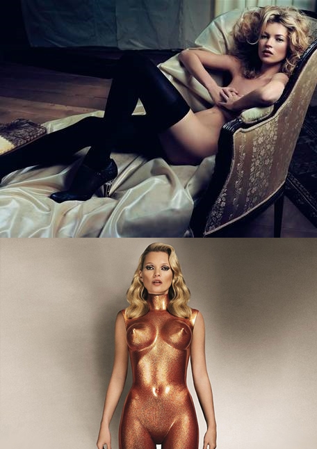 KATE MOSS  PLAYBOY POZLARI BASINA SIZDI