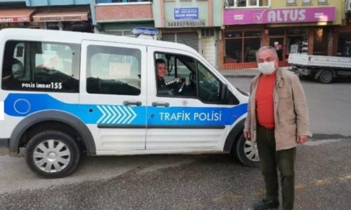 POLİS BAŞKANA CEZA KESMEK İSTEDİ !